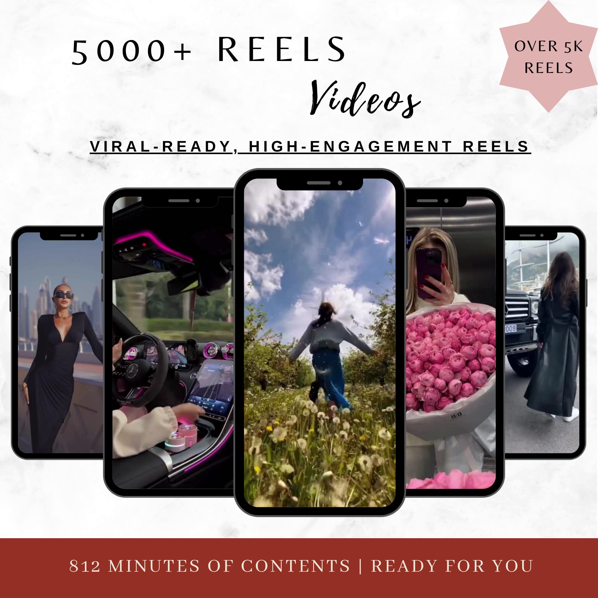 5060 Reels e post estetici senza volto / Modelli Canva modificabili / Instagram, TikTok, YouTube Shorts / Modelli video per social media