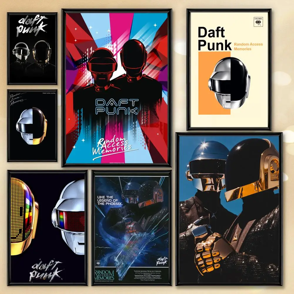 The Around Poster World HD Anime Punk D-Daft Band Heißes Thema Sänger/OST/Film-Wasserdicht Selbstklebende Heimdekoration