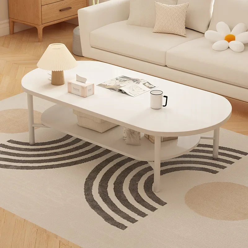 Couchtisch kleine Wohnung Wohnzimmer Haushalt Sofa Teetisch ovaler Tisch kleiner Tisch
