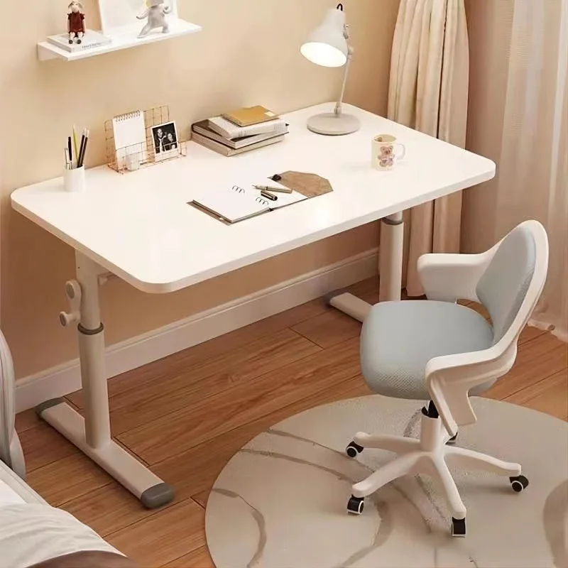 Handkurbel, höhenverstellbarer Schreibtisch, Computertisch und Büro, ergonomischer Arbeitstisch, Heimbüro, Schreibtisch, Gaming-Schreibtisch für Kinder und Erwachsene