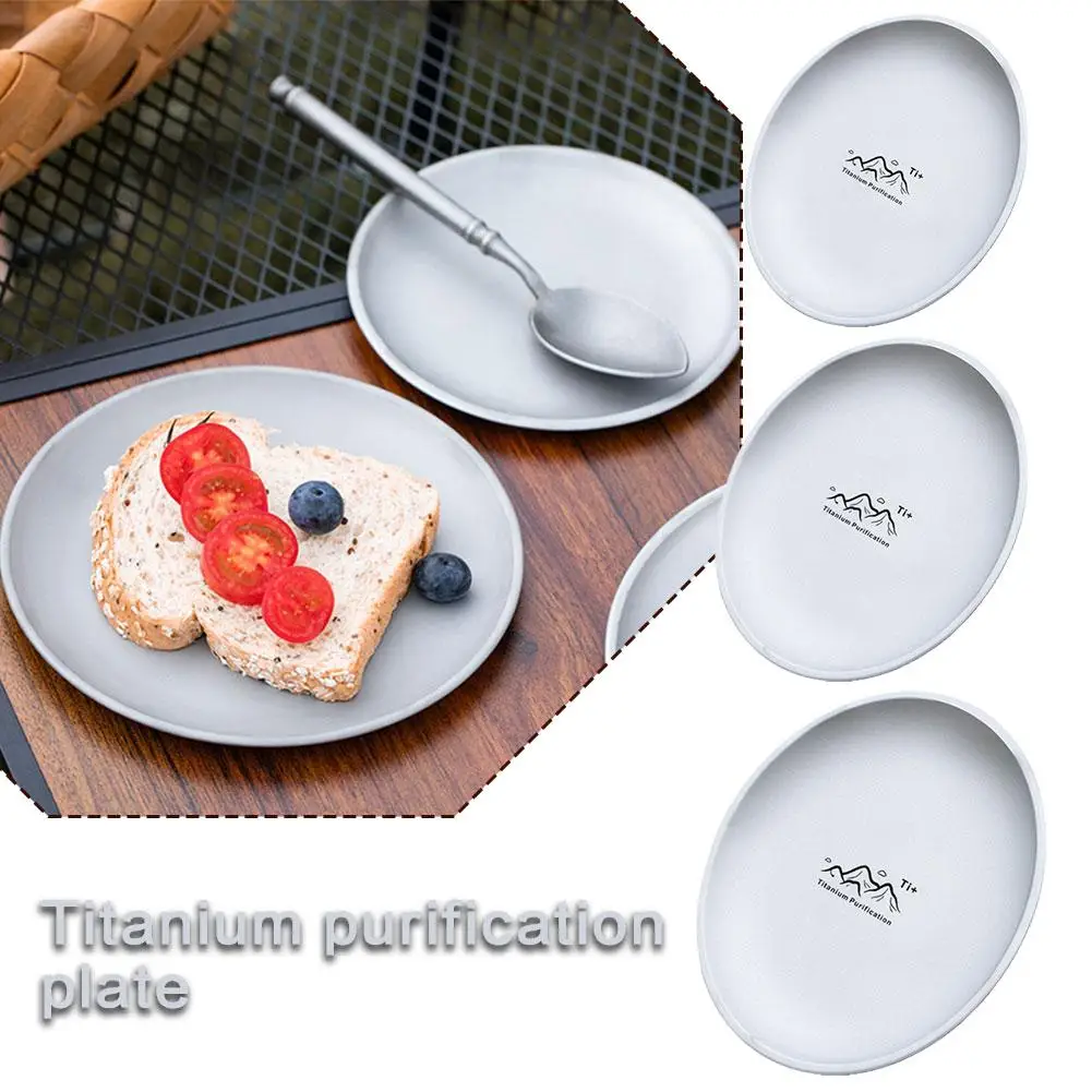 NEUE Reise Titan Camping Platte Geschirr Set Stapelbare Camping Gericht Backcountry Geschirr Überleben Hause Outdoor Picknick Platte Image