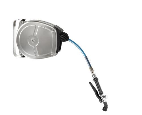 RESTAURANTSTORE.IT Waschbecken für Backofen mit 5-m-Schlauchtrommel RSB256 Image