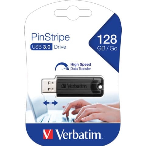 Verbatim USB Stick 3.0 128GB schwarz Image