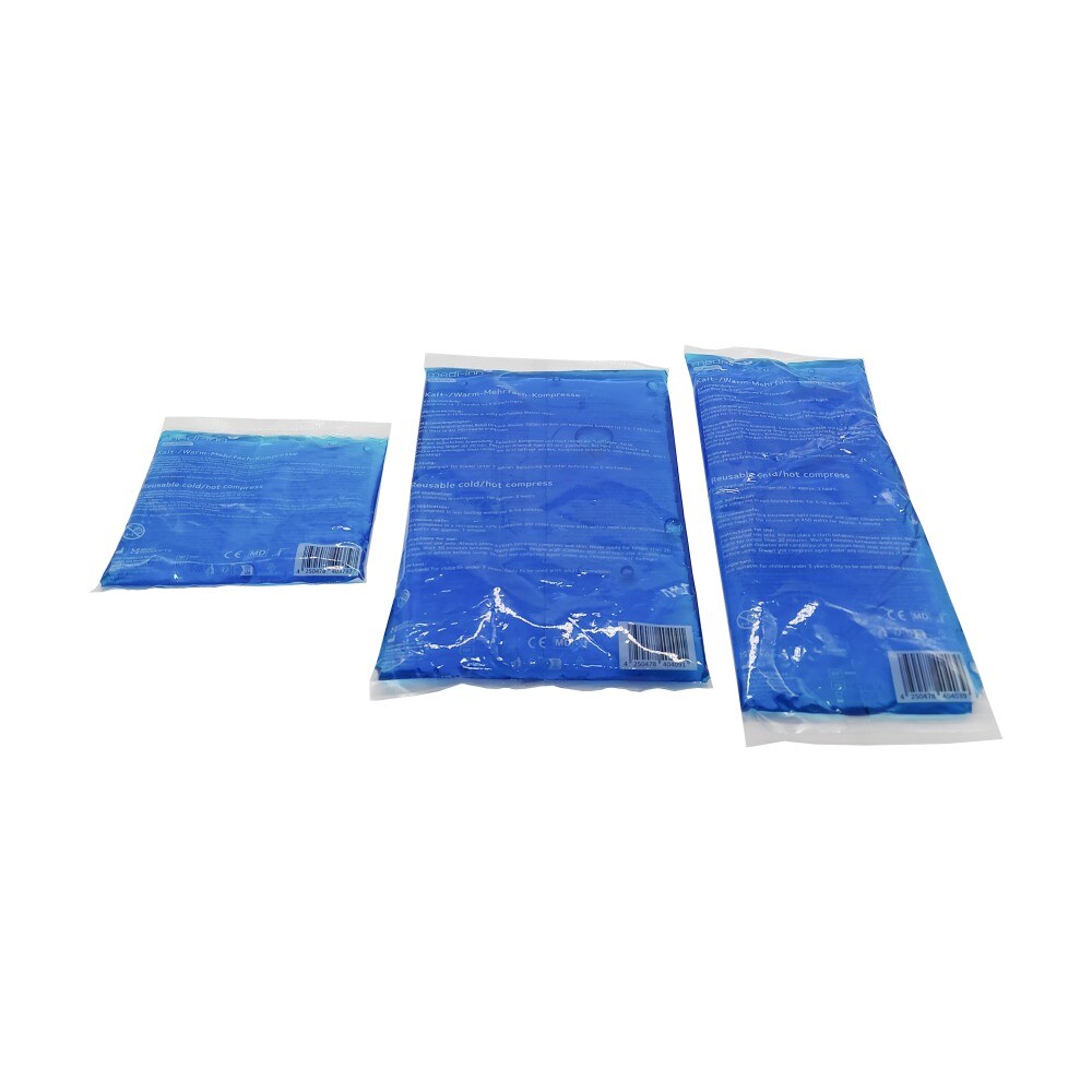 Medi-Inn Kalt-Warm Mehrfachkompressen, blau (14 x 13 cm, 1 x 10 Stück) Image