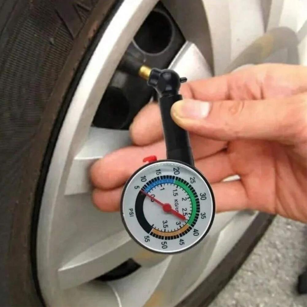 Auto Tire Pressure Gauge, High Precision Tyre Inflation, Degree Chuck For Cars, Motorcycles, Bicycles Auto Tire Pressure Gauge, High Precision Tyre Inflation, Degree Chuck For Cars, Motorcycles, Bicycles