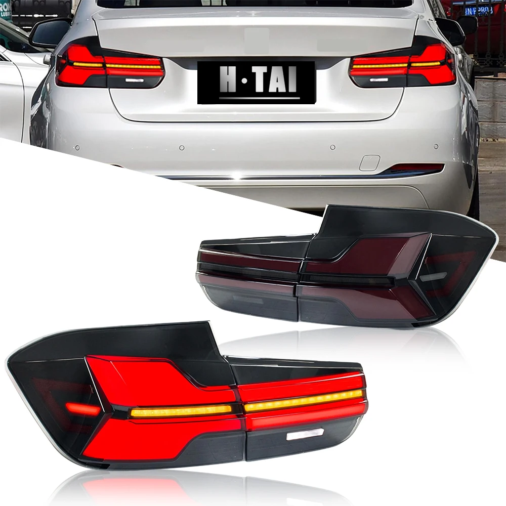 Luci posteriori a LED per BMW Serie 3 F30 F35 F80 M3 2013-2020 Lampade posteriori Fanali posteriori Fendinebbia posteriori Indicatori di direzione Set di luci per auto