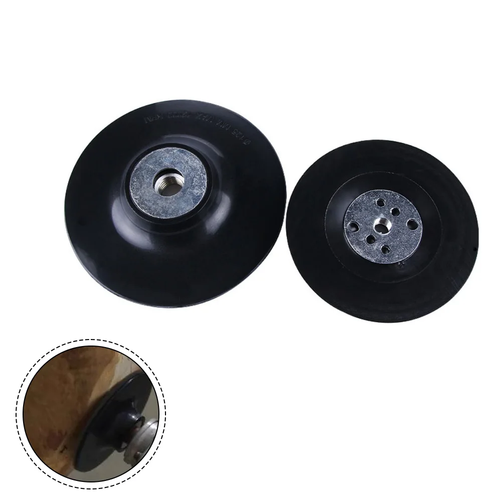 1Pcs Gummi Schleif Pad Winkel Grinder Stützteller Für Flexible Schleif Disc Unterstützung Max RPM 15,300 Schleif Werkzeug Zubehör Image