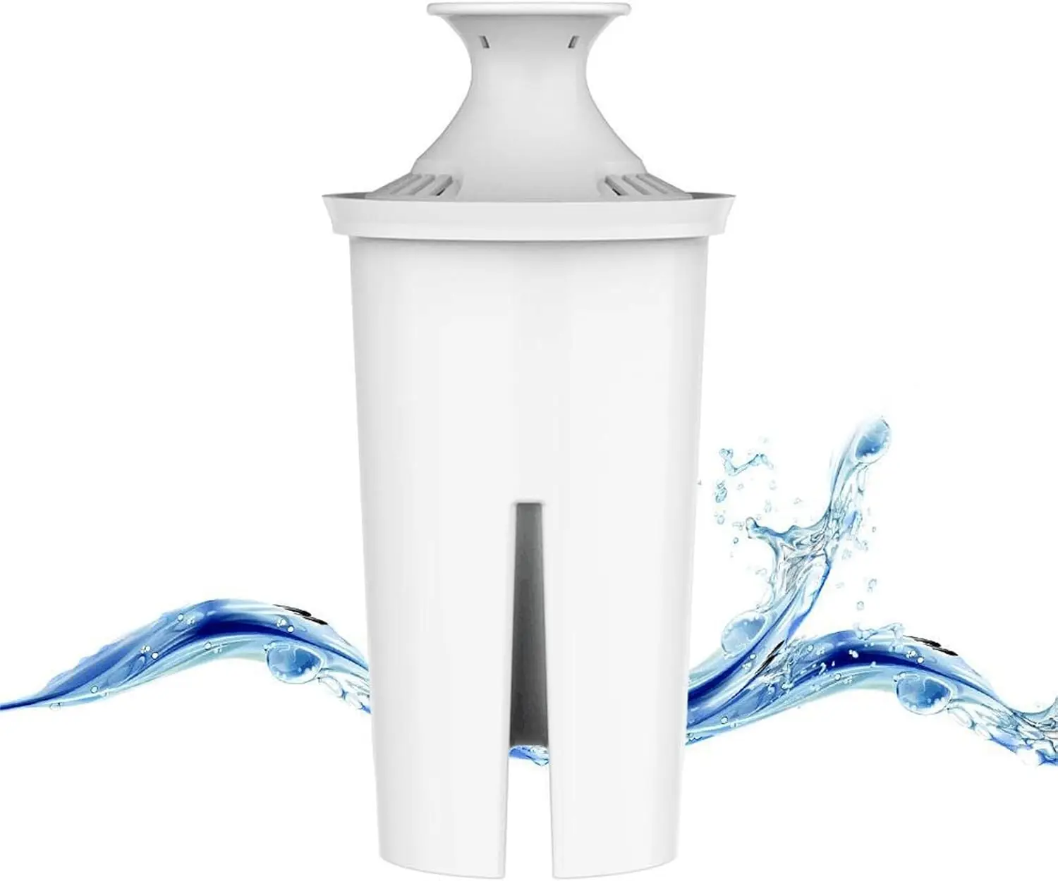 1/2/3/4/6 Stück Wasserfilter für Brita Longlast, langlebige Ersatzfilter für Gläser und Spender, weiß Image