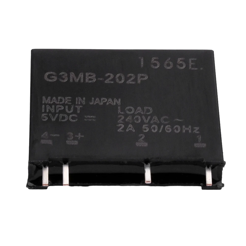 1/5PCS Smart Electronics Original Solid State Relais Modul G3MB-202P DC-AC PCB SSR In 5V DC, out 240V AC 2A Image