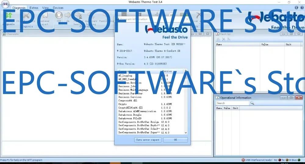 Webasto Thermotest V3.7 Image