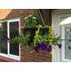 Plantopia 8 x Easy Fill Hanging Baskets/Planters, Black 14", FREE Express Delivery