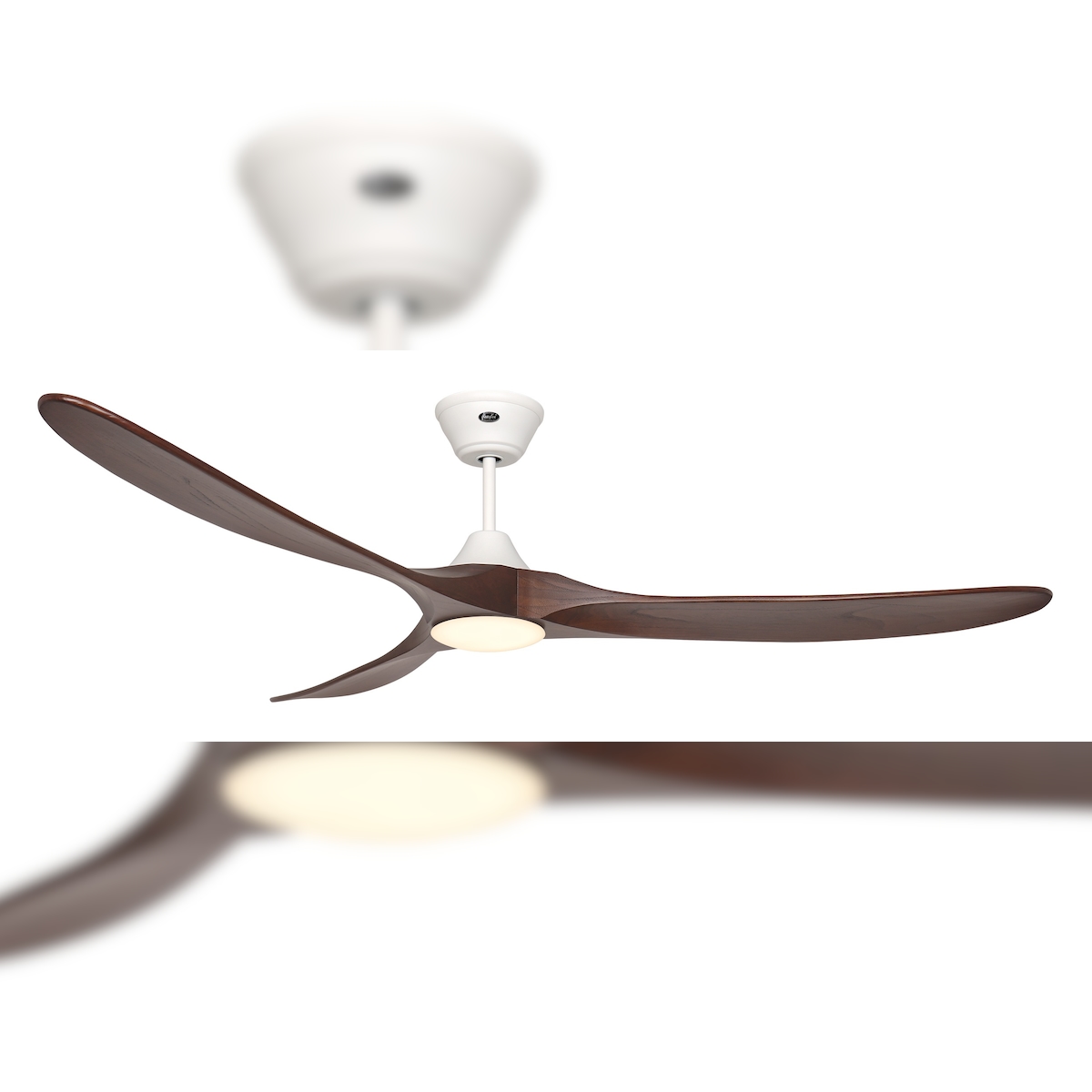 Casafan DC Deckenventilator Eco Genuino MW-NB 180 mit LED 180 Image