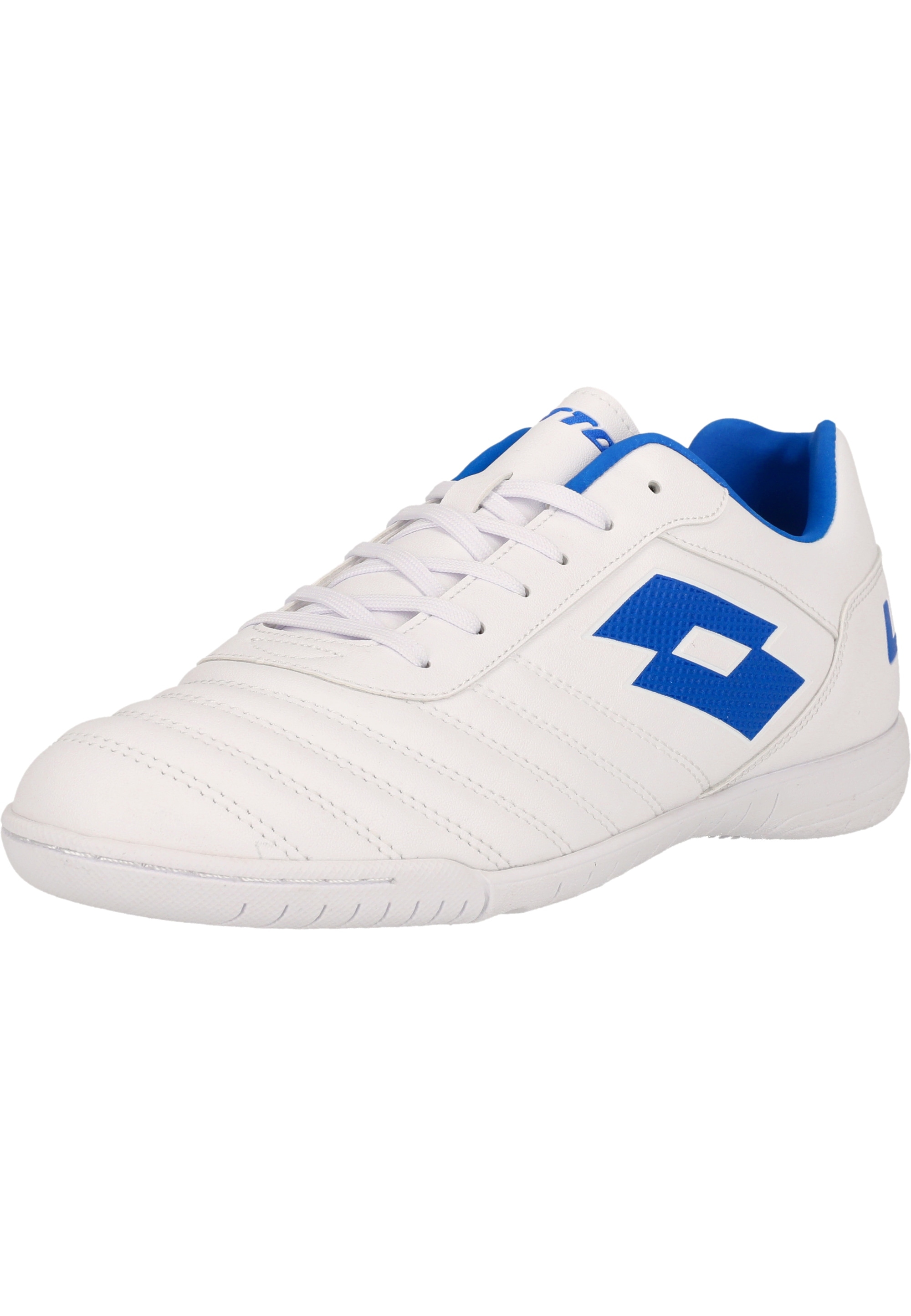 Fußballschuh LOTTO "Milano 700", Damen, Gr. 40, weiß, Polyurethane, Schuhe Fußballschuh, mit praktischer Gummisohle