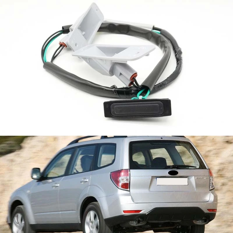 Auto Hinten Kennzeichen Licht Sockel Lampe Draht Heckklappe Schalter Taste Für Subaru Forester SH 2008-2012 84931SC060 Image