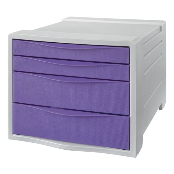 Esselte Schubladenbox Colour'Breeze violett, 28.1x24.4x36.5 cm Image