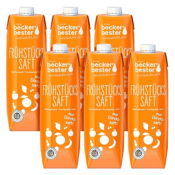 OTTO Office Saft »Frühstückssaft Direktsaft« 1,0 l 6 Stück Image