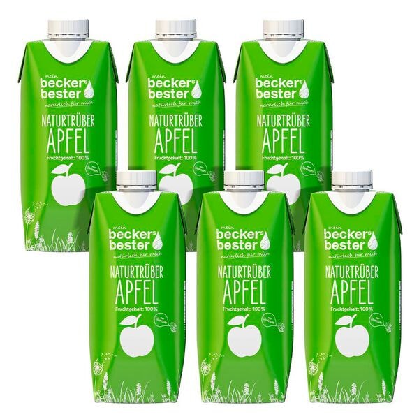 OTTO Office Saft »Naturtrüber Apfel Direktsaft« 0,33 l 12 Stück Image