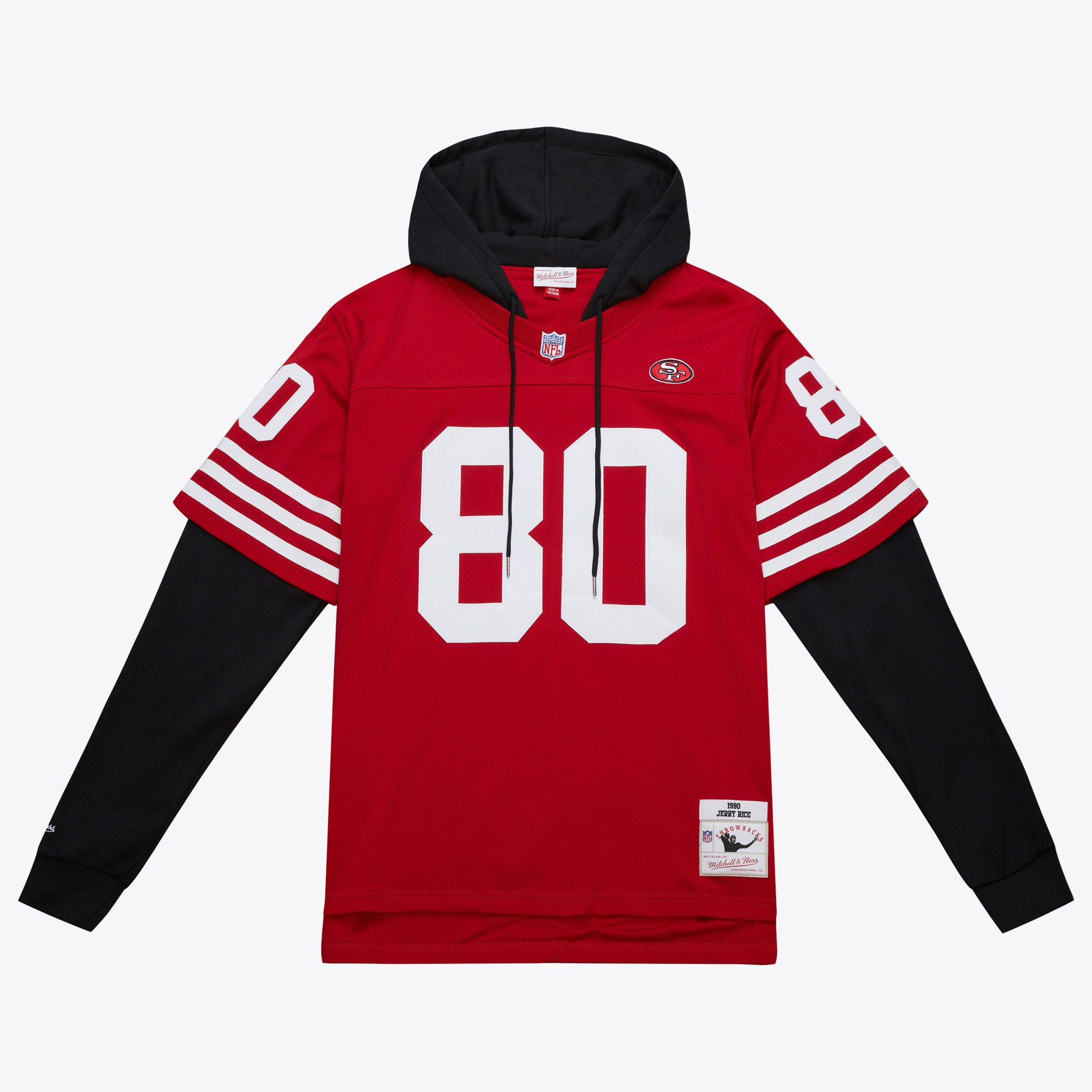 San Francisco 49ers Mitchell & Ness Trikot-Hoodie Jerry Rice Image