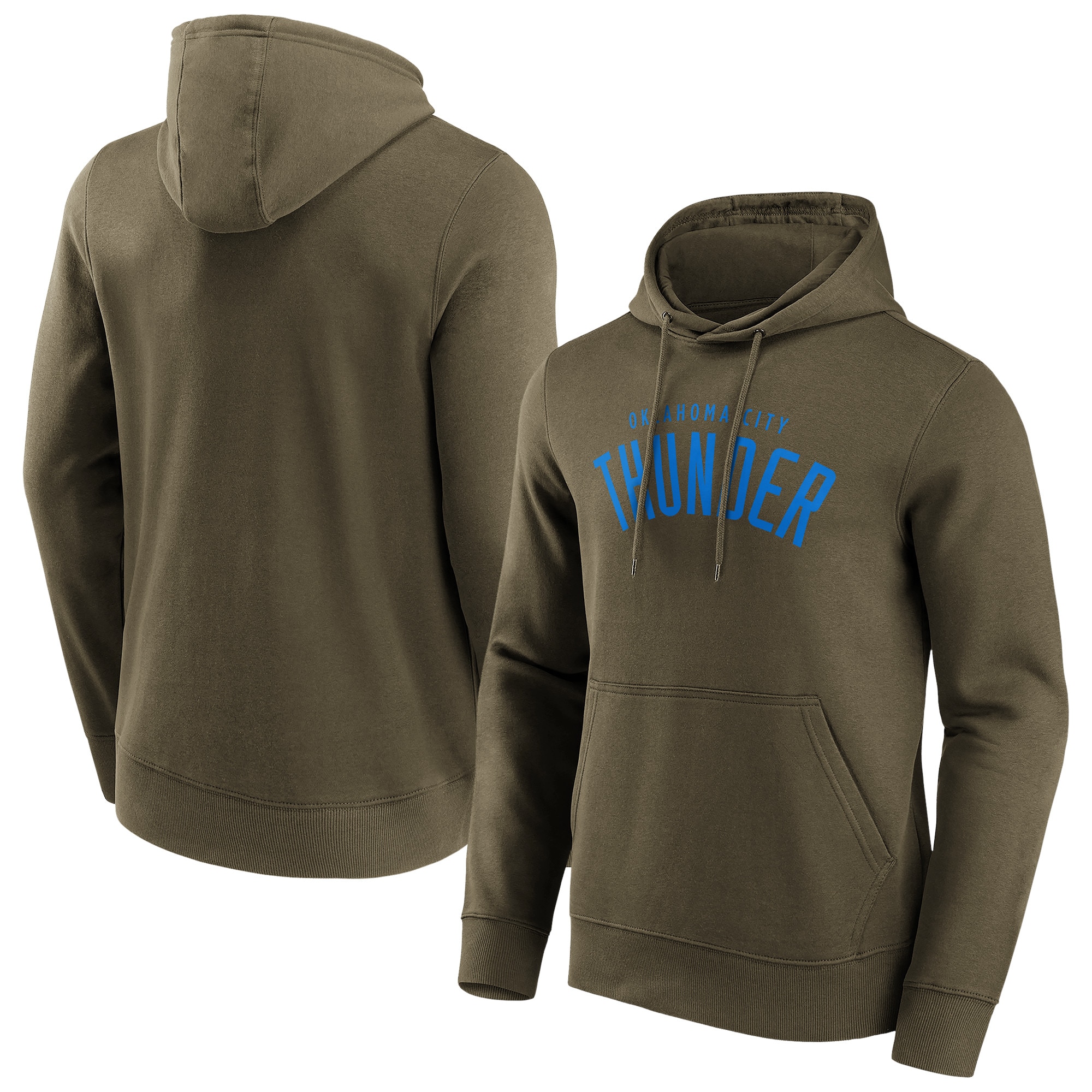 Oklahoma City Thunder Fanatics Branded Fashion Color Wordmark Hoodie - Herren Image