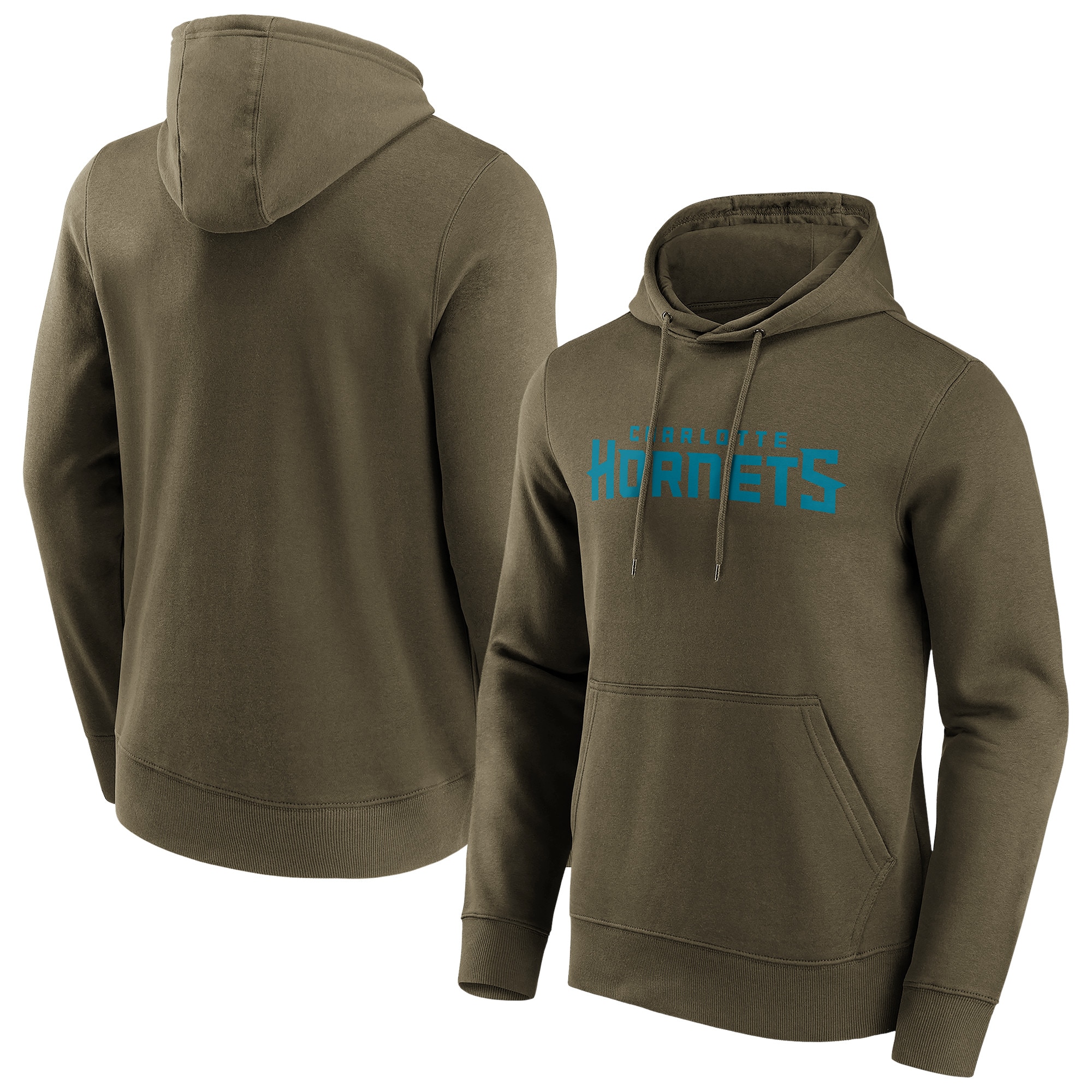 Charlotte Hornets Fanatics Branded Fashion Color Wordmark Hoodie - Herren Image