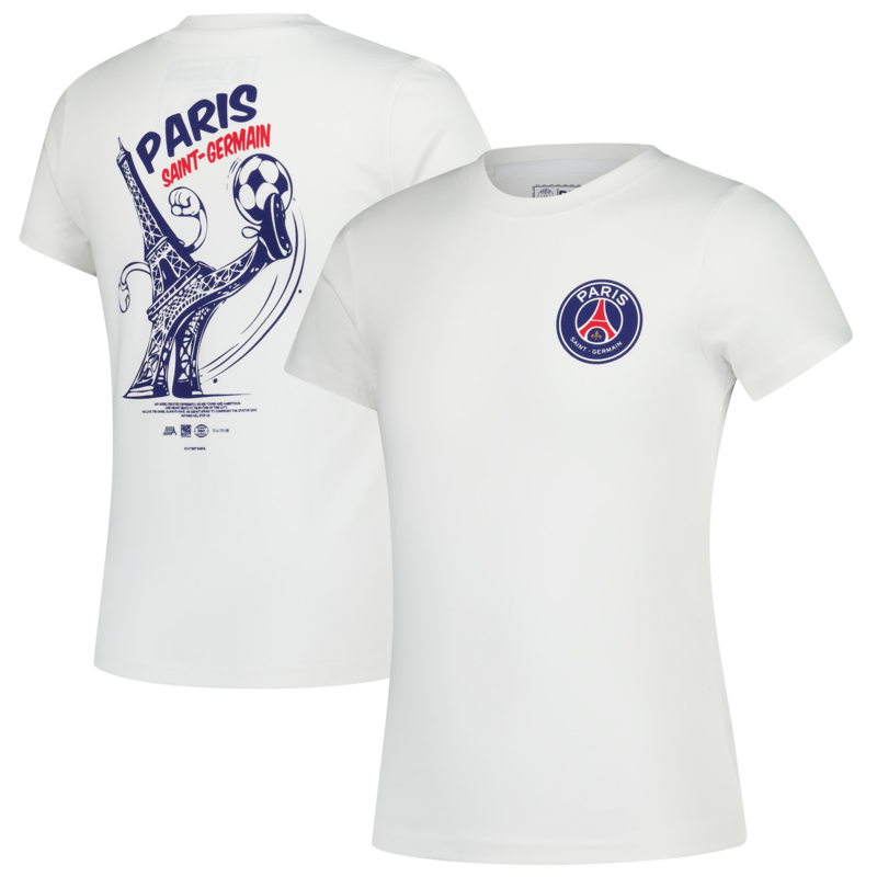 Paris Saint-Germain Mainstream Rückendruck Paris T-Shirt - Weiß - Kinder Image