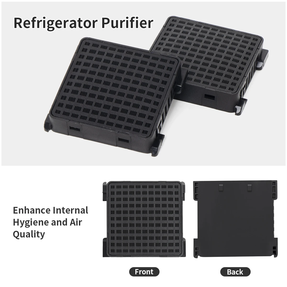 Passend für Liebher 9096989, Ersatz des Aktivkohlefilters für Frischluftbogen-Kondensatorfilterteile, 7440021- Image