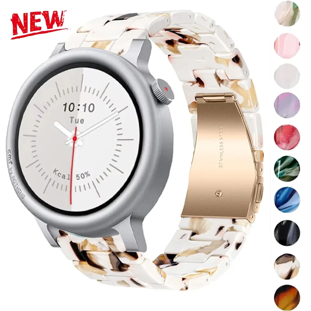 20/22 mm Harzarmband für CMF Watch 3-2-1 Pro COROS PACE 2-Pro APEX 2-4 42 mm Modearmband Suunto Vertical 2/Race 2-S/Run/Ocean Image