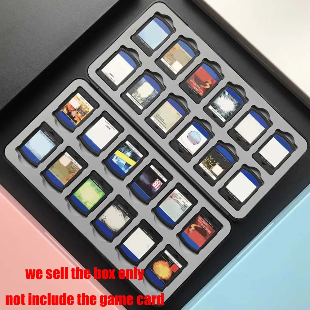 24 in1 Storage Game Card Protective Case for PS vita Game Card Slots Creative Card Storage Box Game Cards Accessories