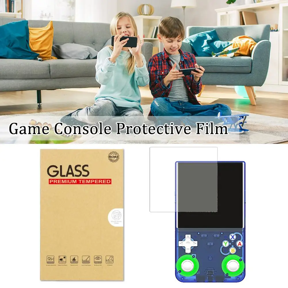 1pc Für R36 Ultra Gaming Konsole Schutz Film Bildschirm High-definition-Film Für R36 Ultra Handheld Hohe Qualität gehärtetem Film Image