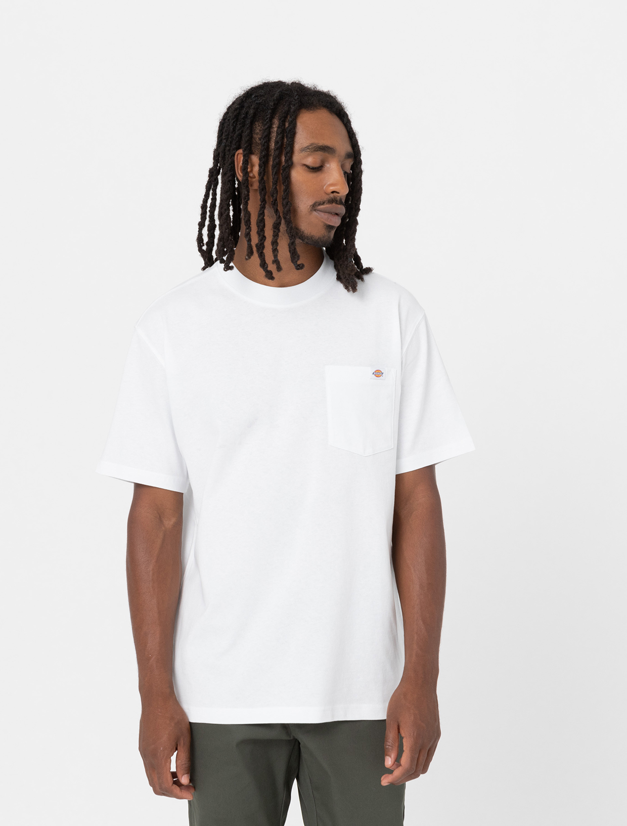 Dickies T-Shirt LURAY POCKET TEE SS WHITE Image