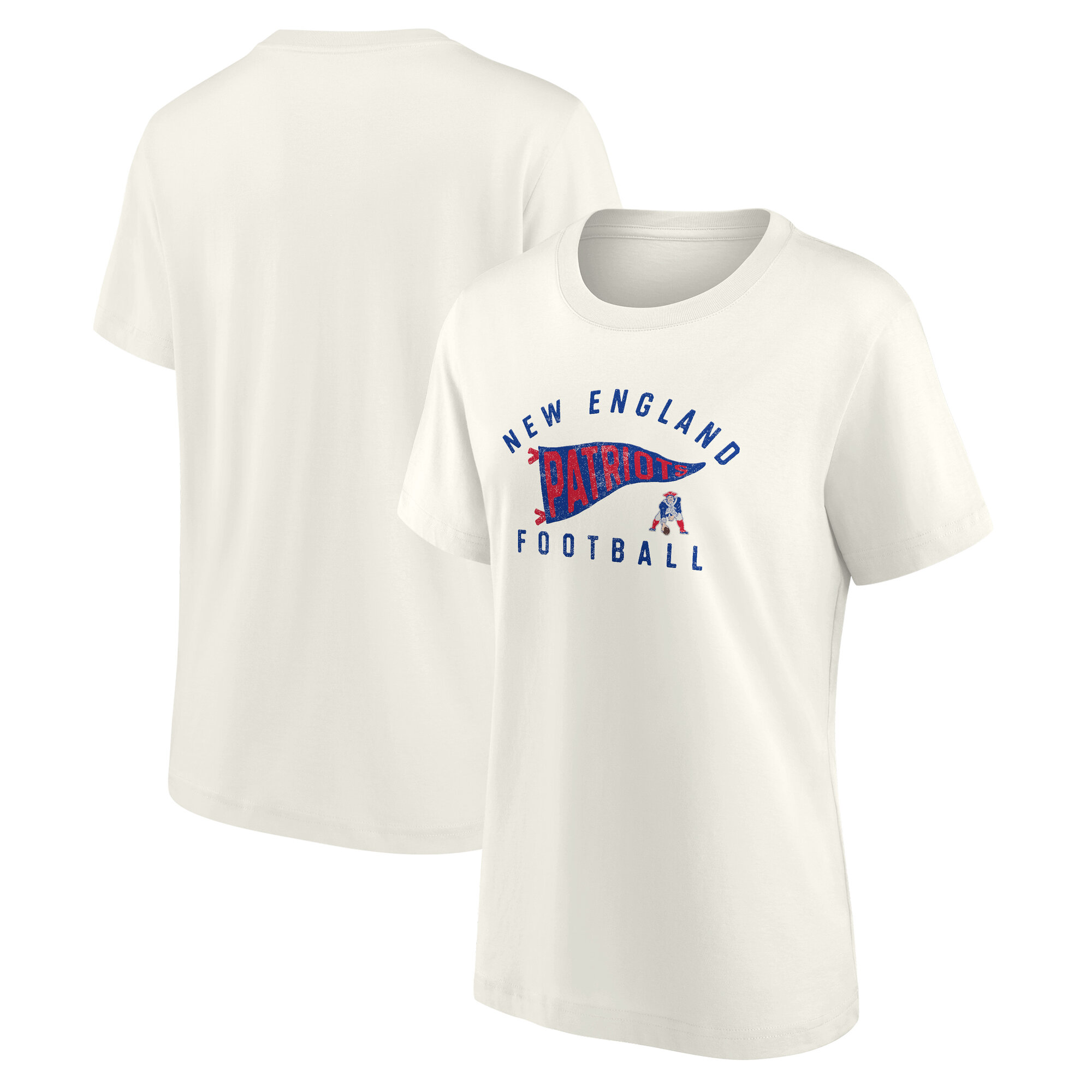 New England Patriots Pennant Wave Tribute T-Shirt - Damen Image