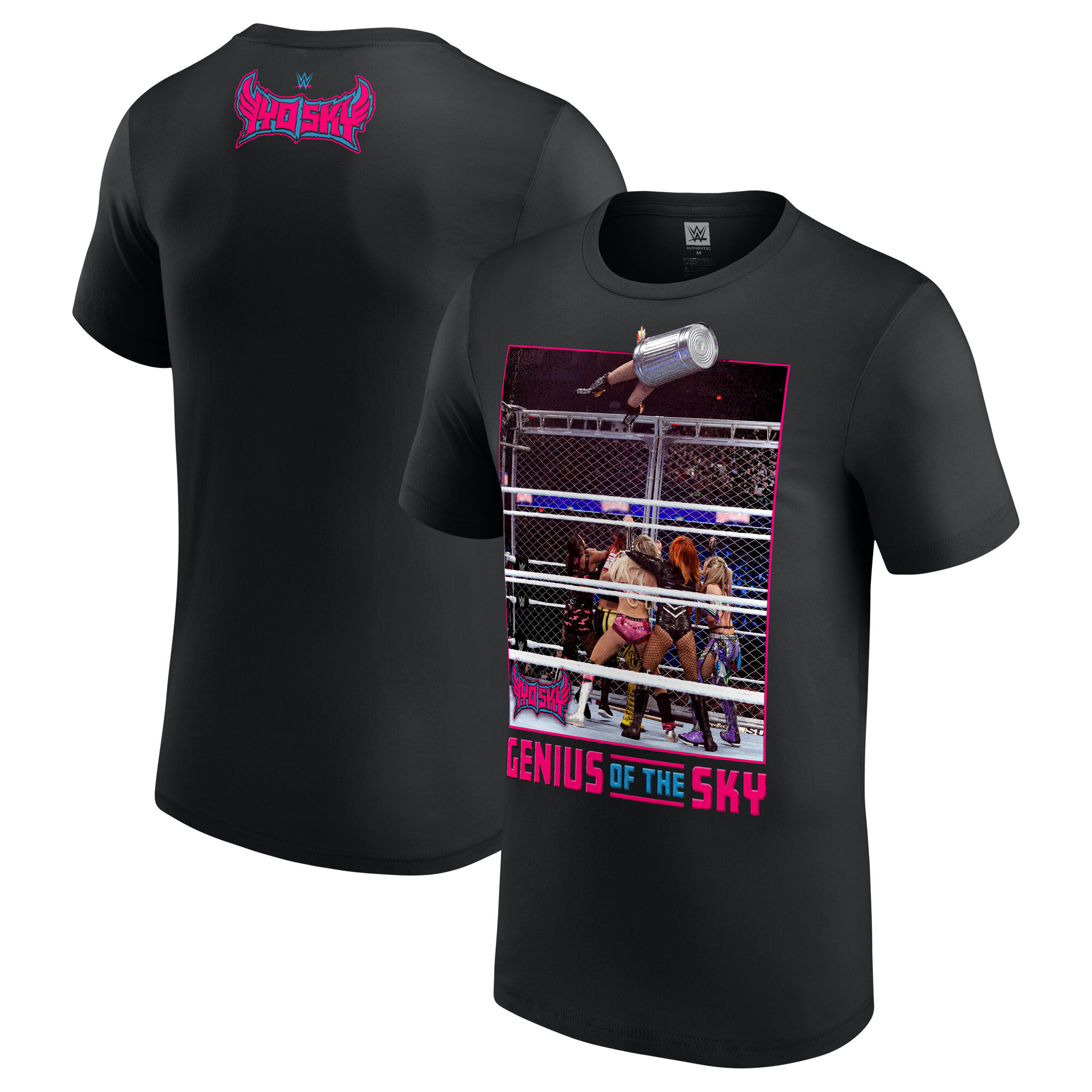 WWE Iyo Sky Trash Can Dive T-Shirt - Herren Image