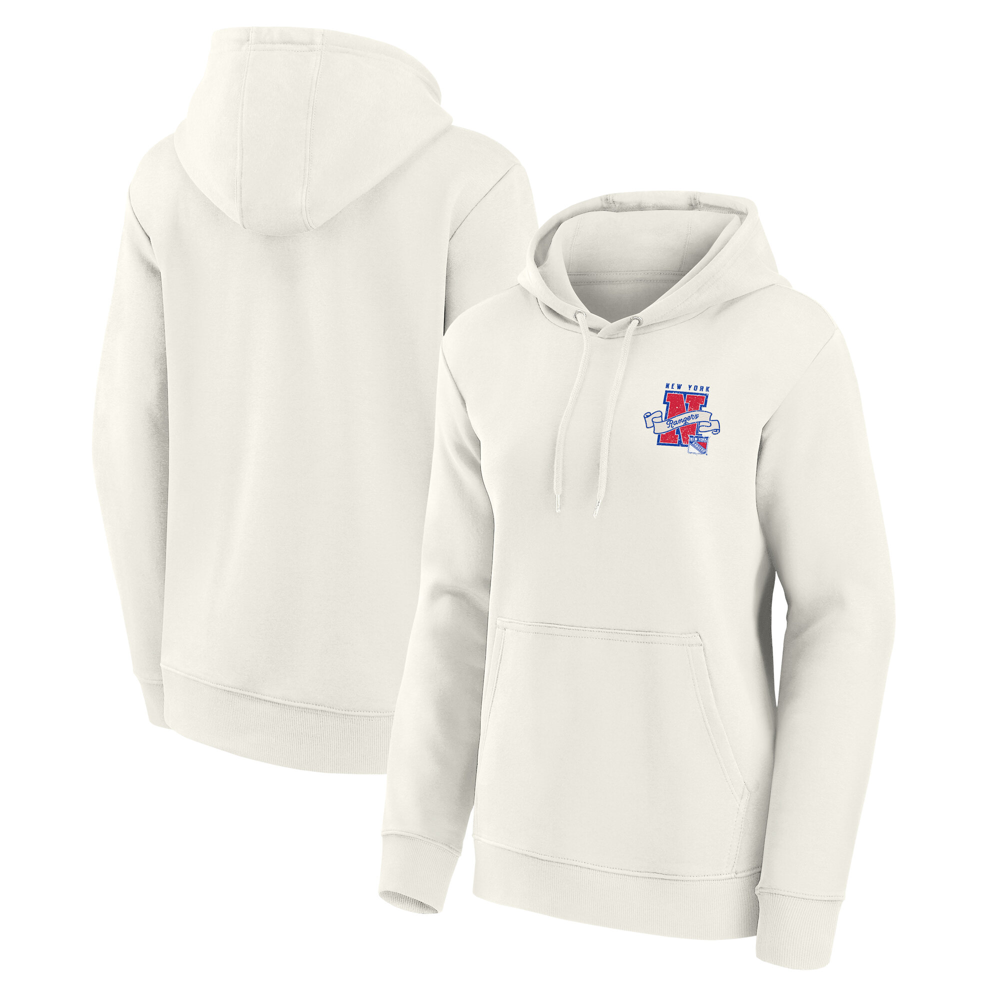 New York Rangers Push Hoodie - Damen Image