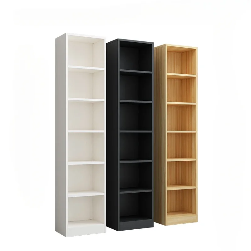 Bücherregal, Aufbewahrungsschrank, Aufbewahrungsschrank, Bücherregal, Massivholz-Display, kleine schmale Möbel, ganze Wand