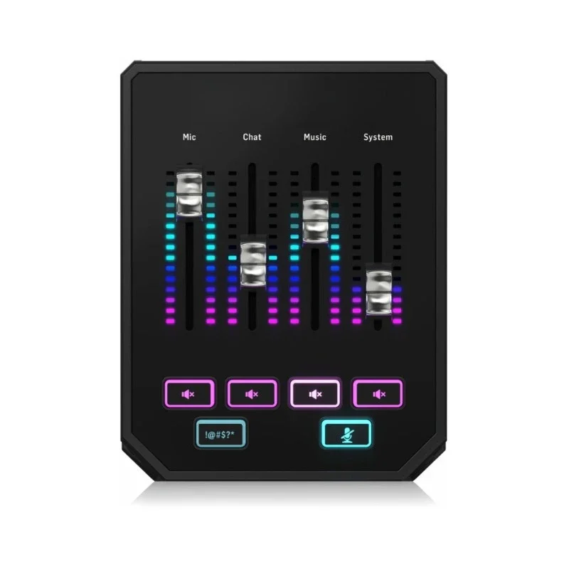 Go XLR MINI Benchtop Rig Broadcast Mixer Ultra Low Noise Effects Image