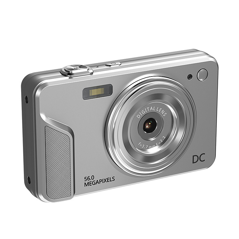 Digital Camera 56MP Cameras for Photography Point and Shoot Digital Camera with Auto Focus Dual Camera Flash 16X Zoom Anti Shake 128GB Card Compact Vlogging Camera for Teens Adults