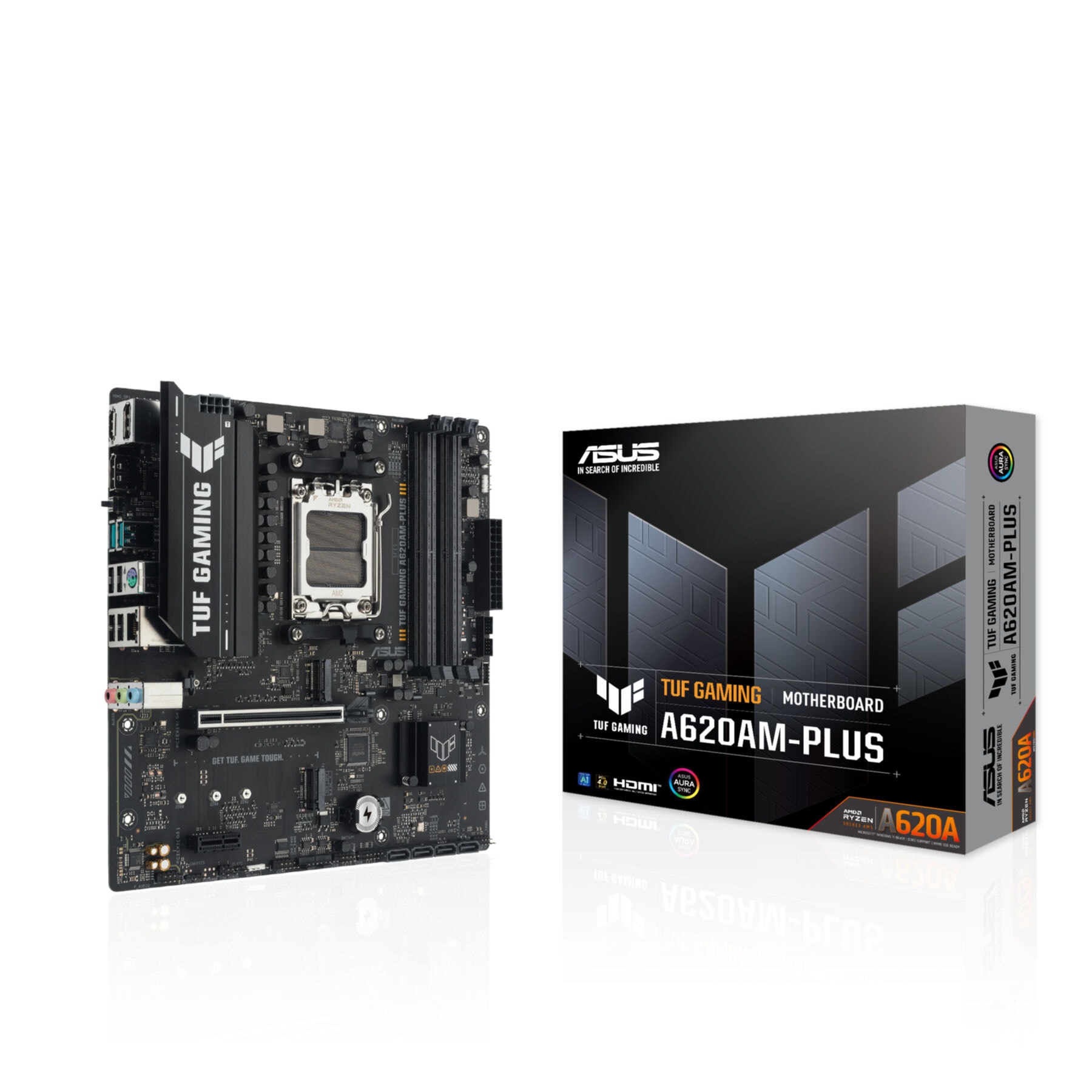 ASUS Mainboard "TUF GAMING A620AM-PLUS", ohne farbbezeichnung, B:27,5cm H:7cm T:28cm, Mainboards Image