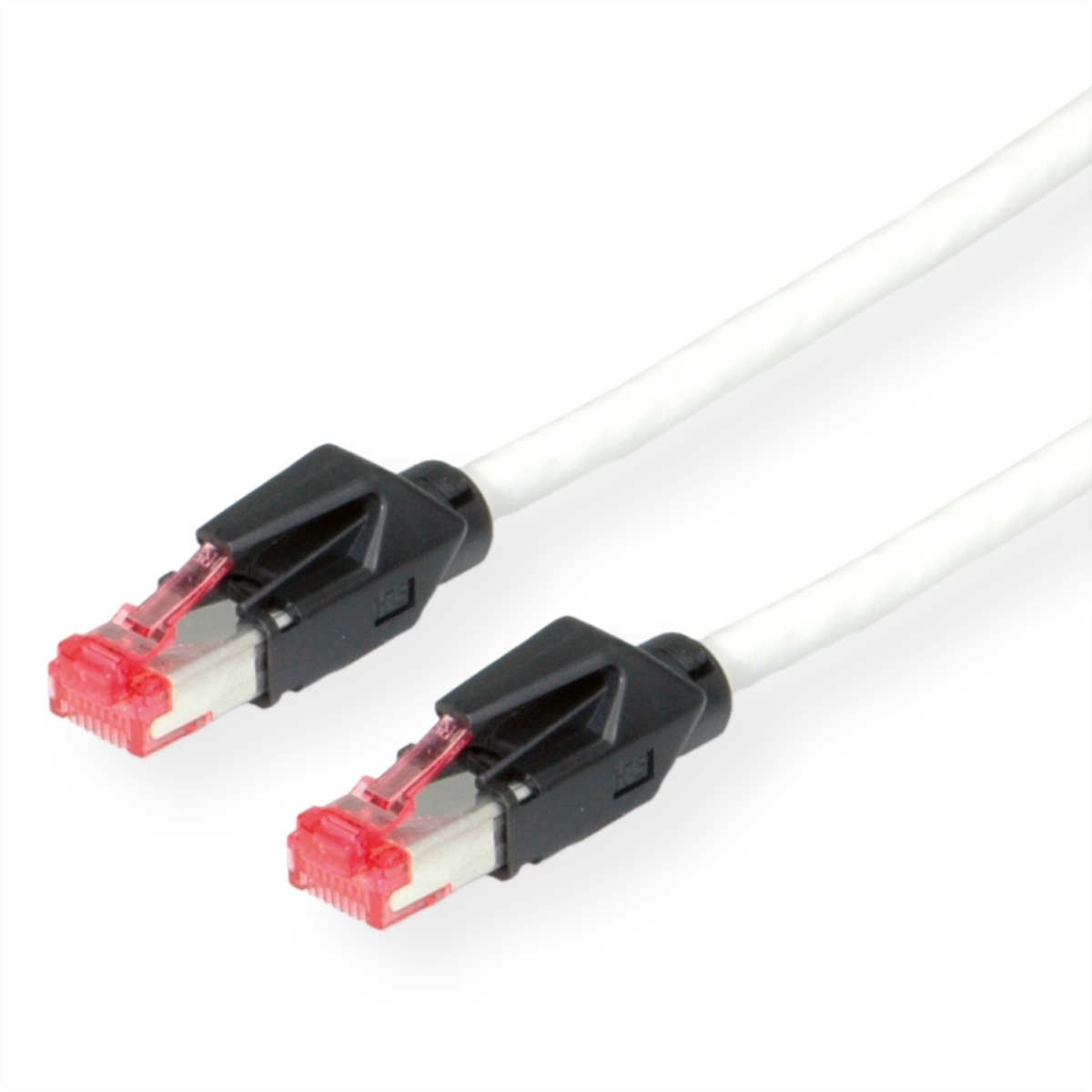 SECOMP DRAKA Patchkabel Cat.6 (Class E) S/FTP, UC900 TM21, LSOH, grau, 1 m Image