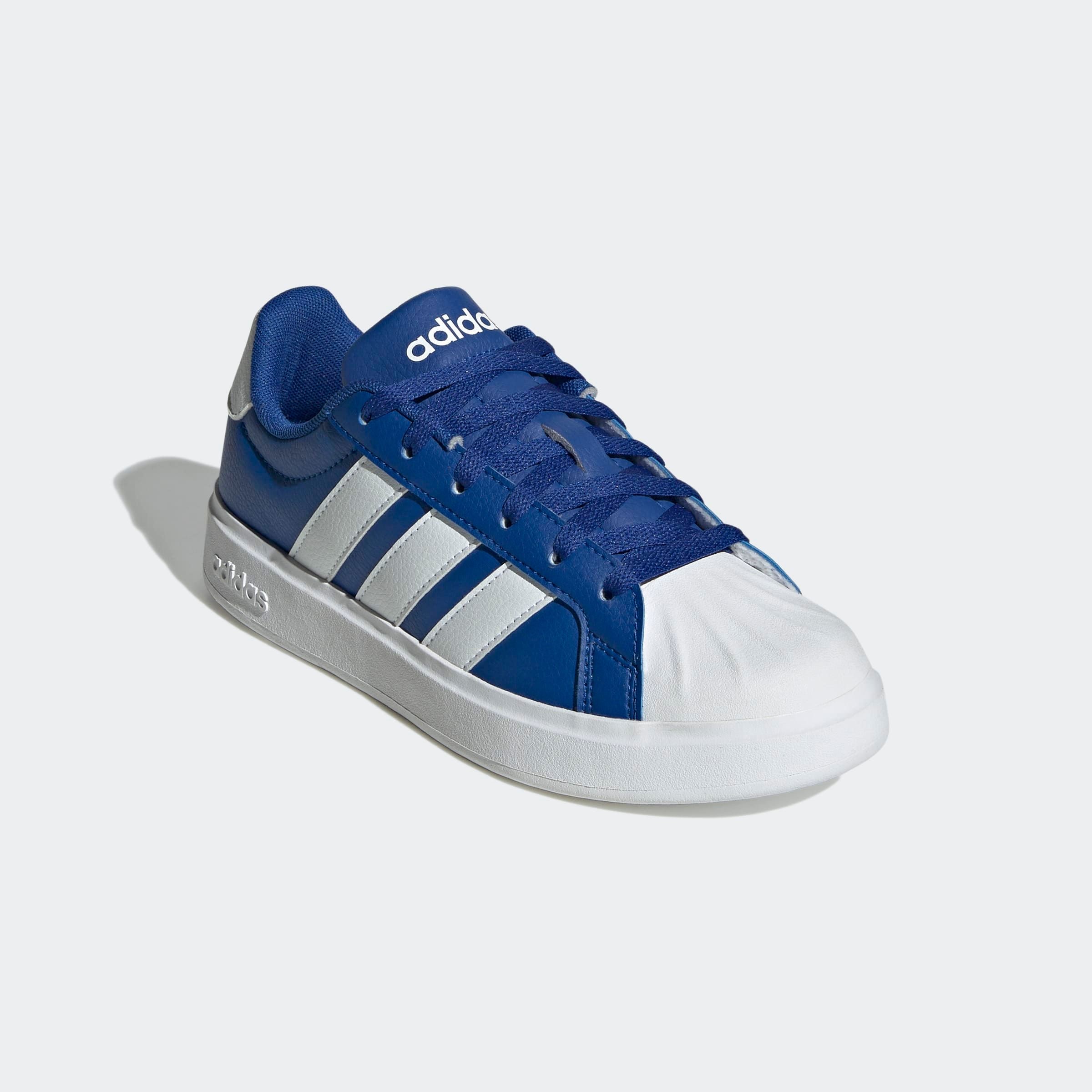Sneaker ADIDAS SPORTSWEAR "STREETTALK", Damen, Gr. 35,5, royal blau, cloud weiß, grau two, Synthetik, Schuhe Sneaker