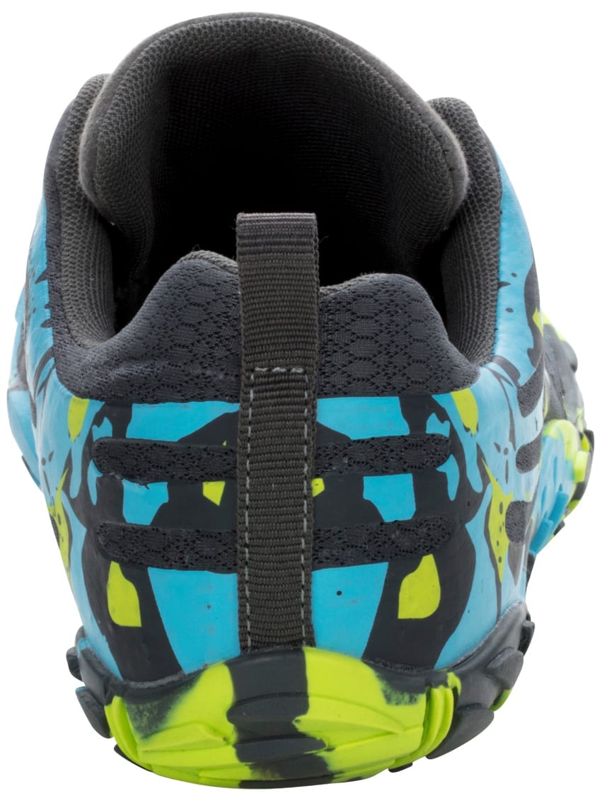 Badeschuh FASHY, Damen, Gr. 37, hellgrau, bedruckt, Synthetik, Schuhe Badeschuh