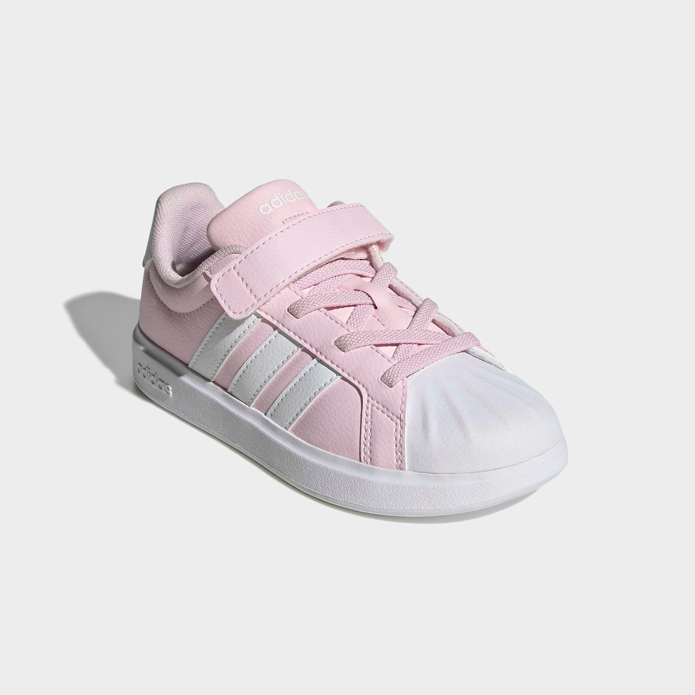 Sneaker ADIDAS SPORTSWEAR "STREETTALK", Damen, Gr. 35, clear pink, cloud weiß, grau two, Synthetik, Schuhe Sneaker