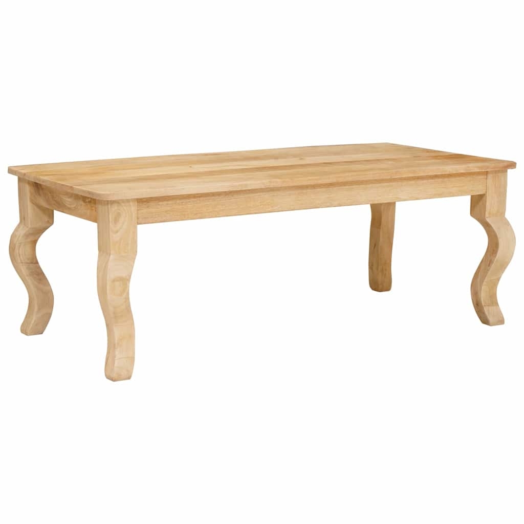 vidaXL Couchtisch Braun 110 x 55 x 40 cm Massivholz Mango Image