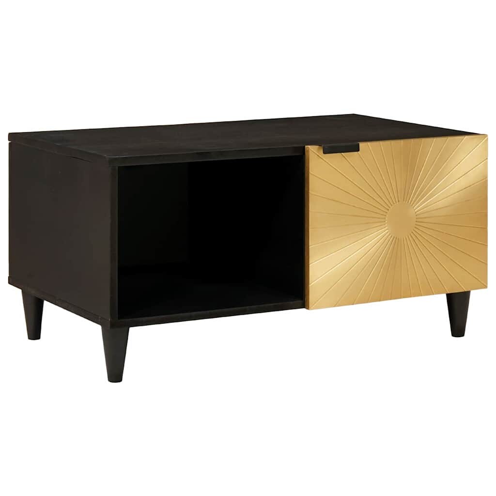vidaXL Couchtisch 80 x 50 x 40 cm Massivholz Mango Image