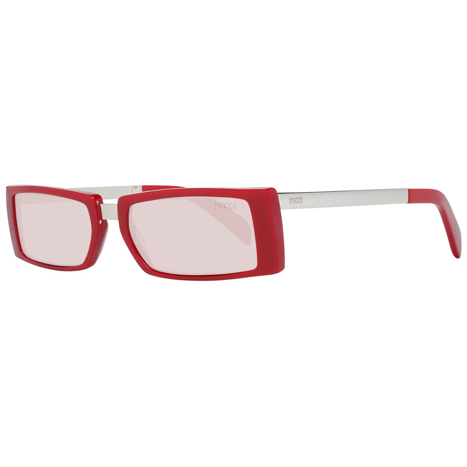 Emilio Pucci Rote Damen-Sonnenbrille