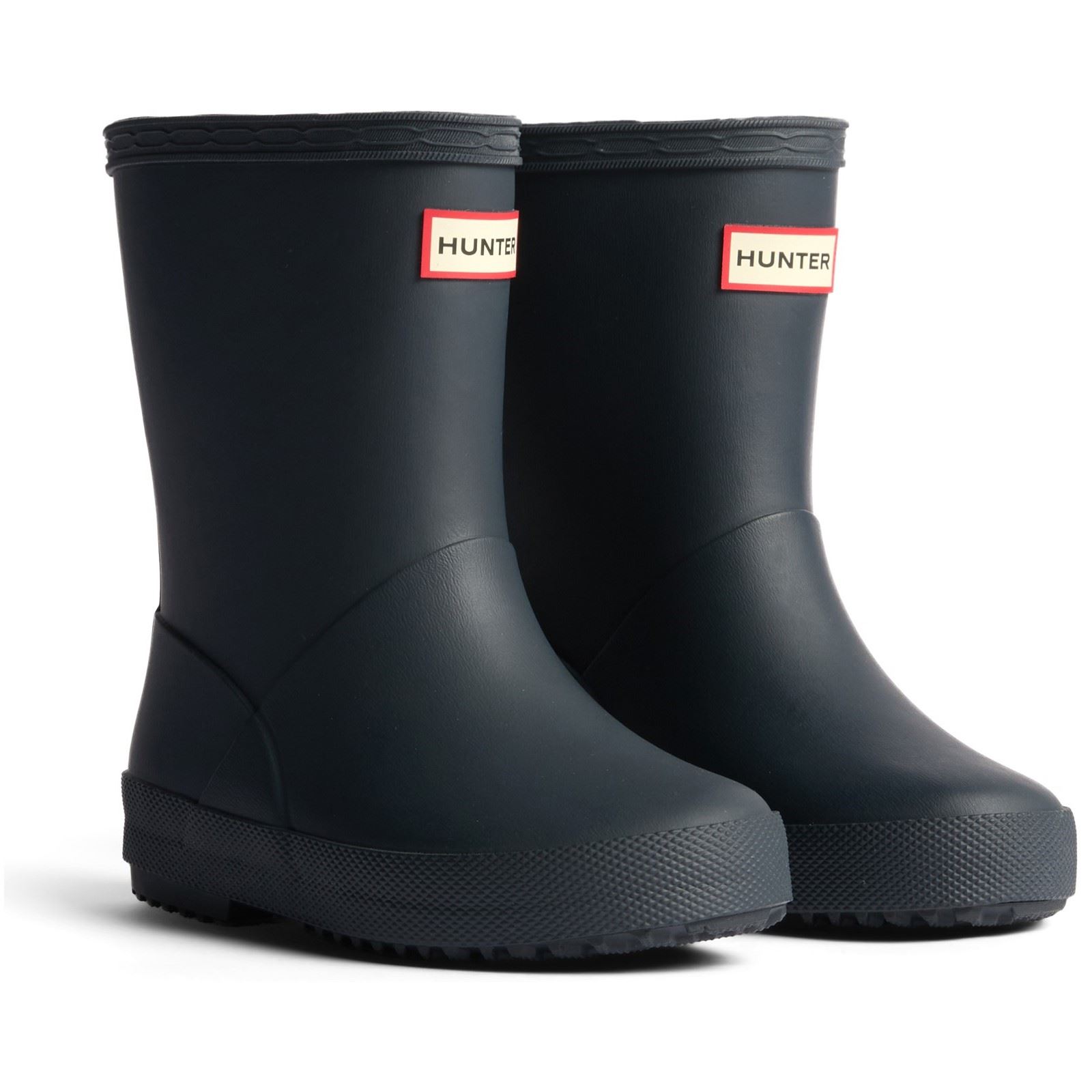 Hunter Kinder Erste Isolierte Gummistiefel Navy Wellingtonstiefel für Kinder Image