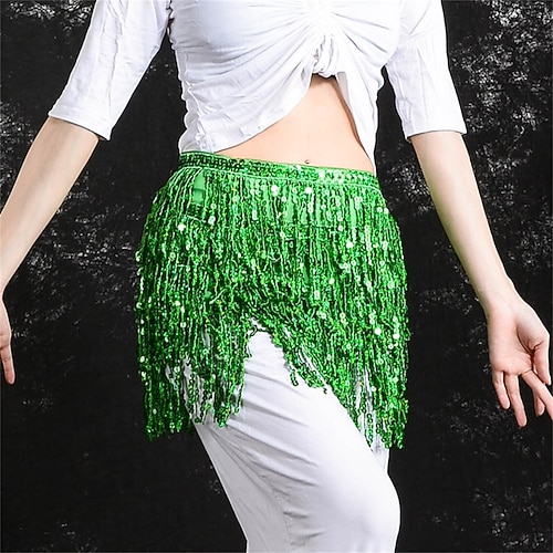 Carnival 2026 Rio Carnival Samba Dancewear Gonna di Danza del Ventre Sciarpa Hip Cintura Hip per Danza Latina Hula Sciarpa Hip Costume per Performance Festival Brasiliano