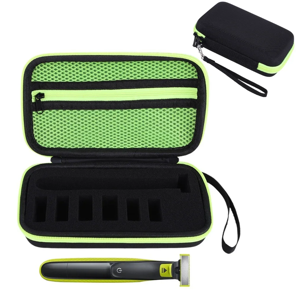 Aufbewahrungskoffer für Elektrorasierer, elektrischer Trimmer, Rasierer, Reiseetui, Tragetasche für Philips OneBlade und Zubehör Image