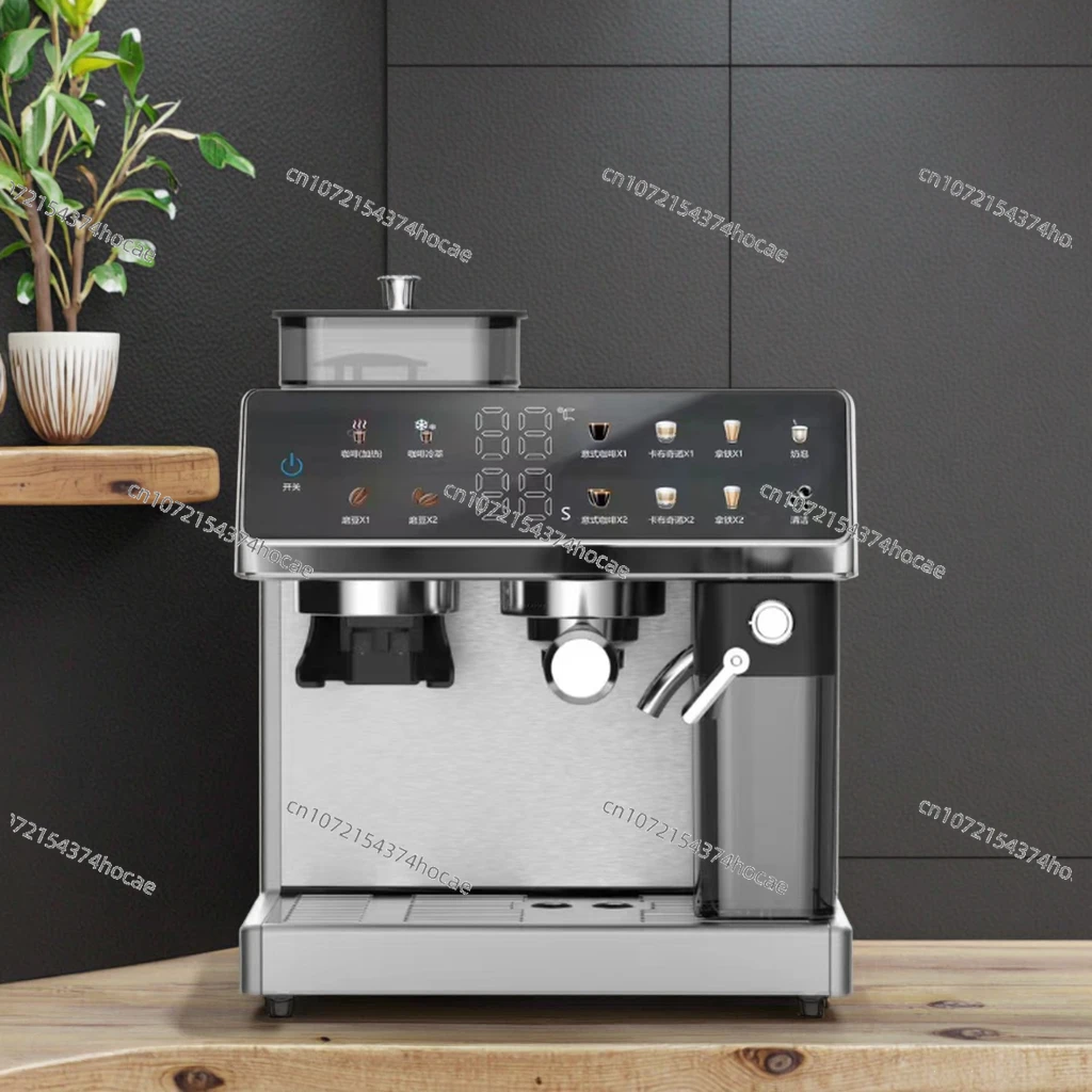 Intelligente Bohnen-zu-Tassen-Kaffeemaschine mit Mahlwerk, Espressomaschine mit Doppelkessel, Kaltbrühen und professioneller digitaler Steuerung Image