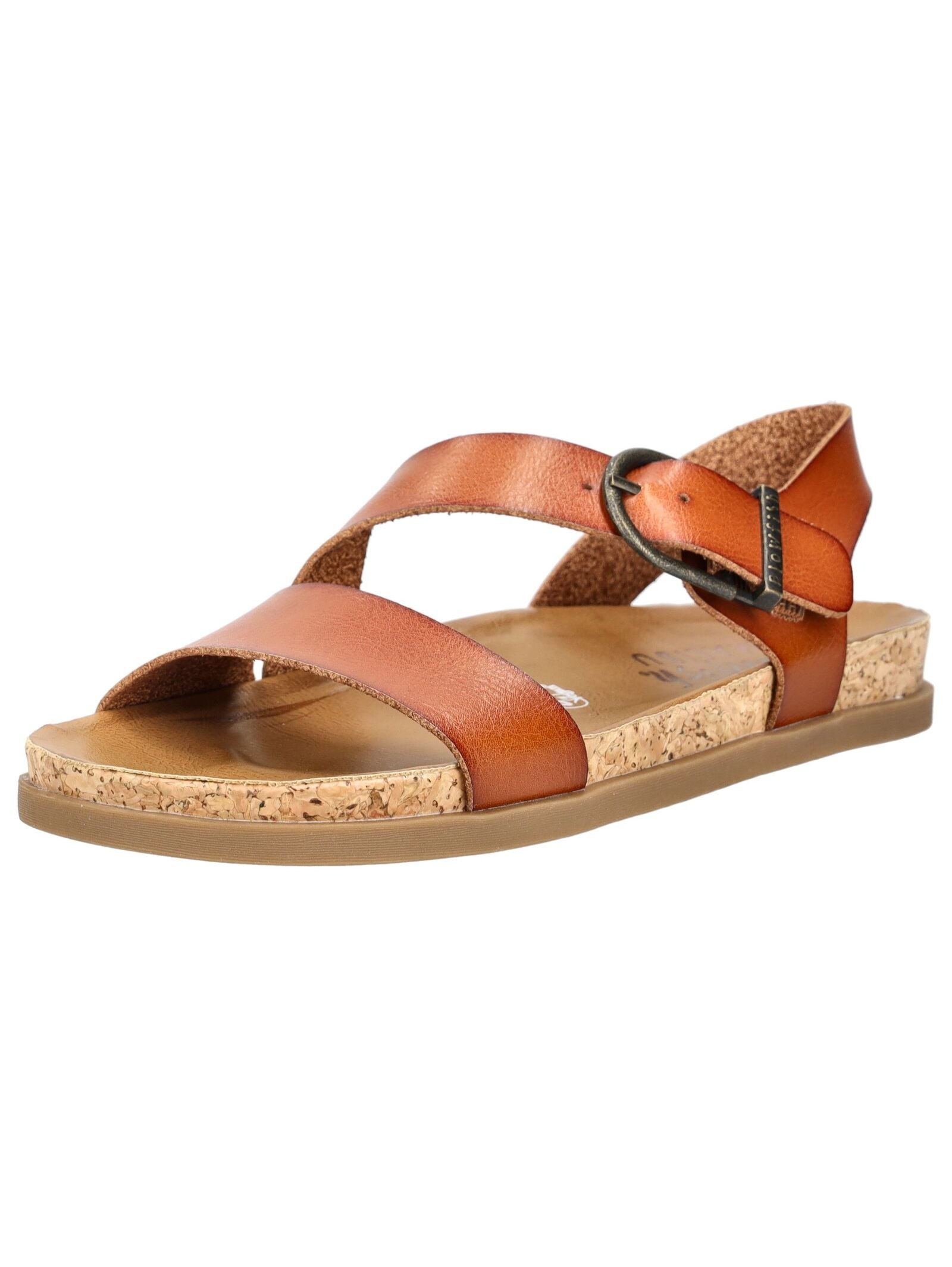 Riemchensandale BLOWFISH "Blowfish Sandalen Lederimitat", Damen, Gr. 41, gelb (scotch), Lederimitat, Schuhe Riemchensandale