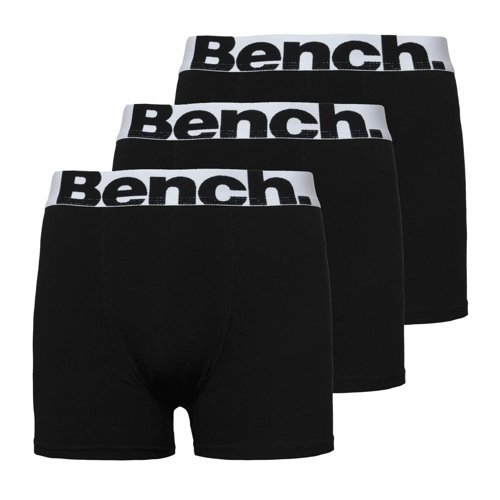 Bench 3 Pack Mens Cotton Boxers Underwear - Tarek Collection - Multicolour - Size 2XL | Bench Sale | Discount Designer Brands